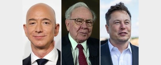 bezos buffett musk