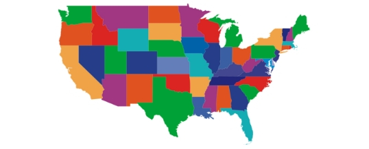 6 Meilleurs États américains pour l’implantation de votre entreprise